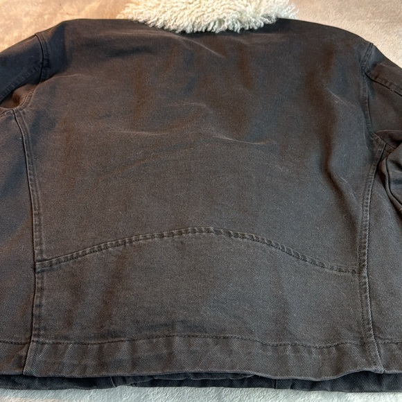 🎯NWOT Show Me Your Mumu Karson Denim Jacket Black Size XS - Picture 13 of 16